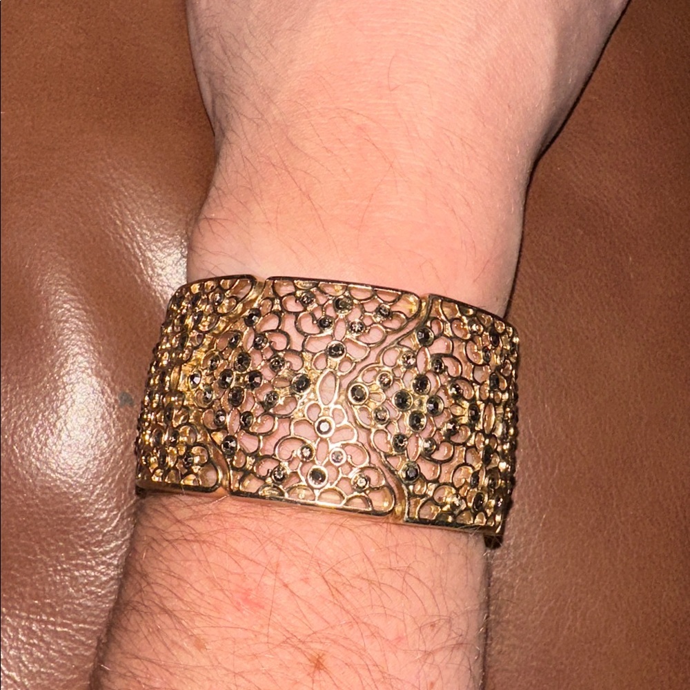 White House Black Market Gold Bracelet